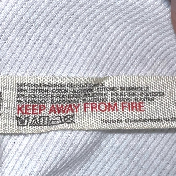 Intimately FP M white ribbed Brexley sleeveless tank thong bodysuit snap crotch - Picture 15 of 16